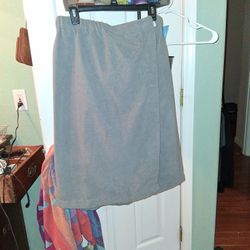 Men's Bath Towel Wrap W/velcro, Cotton Terry