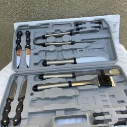 Stainless BBQ Grill Tools 