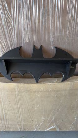 Boys Batman bookshelf, black