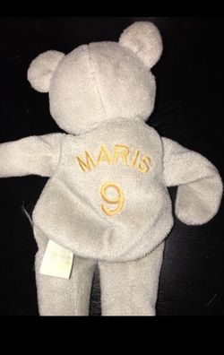 Home Run Heroes Maris 9 Beanie Baby