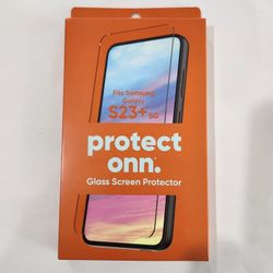 Onn Glass Screen Protector for The Samsung Galaxy S23+ 5G. Brand New