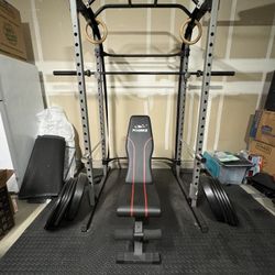  Complete Home Gym Set -  In Perfect Condition