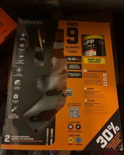 Sievert pro 9 ultimate performance torch