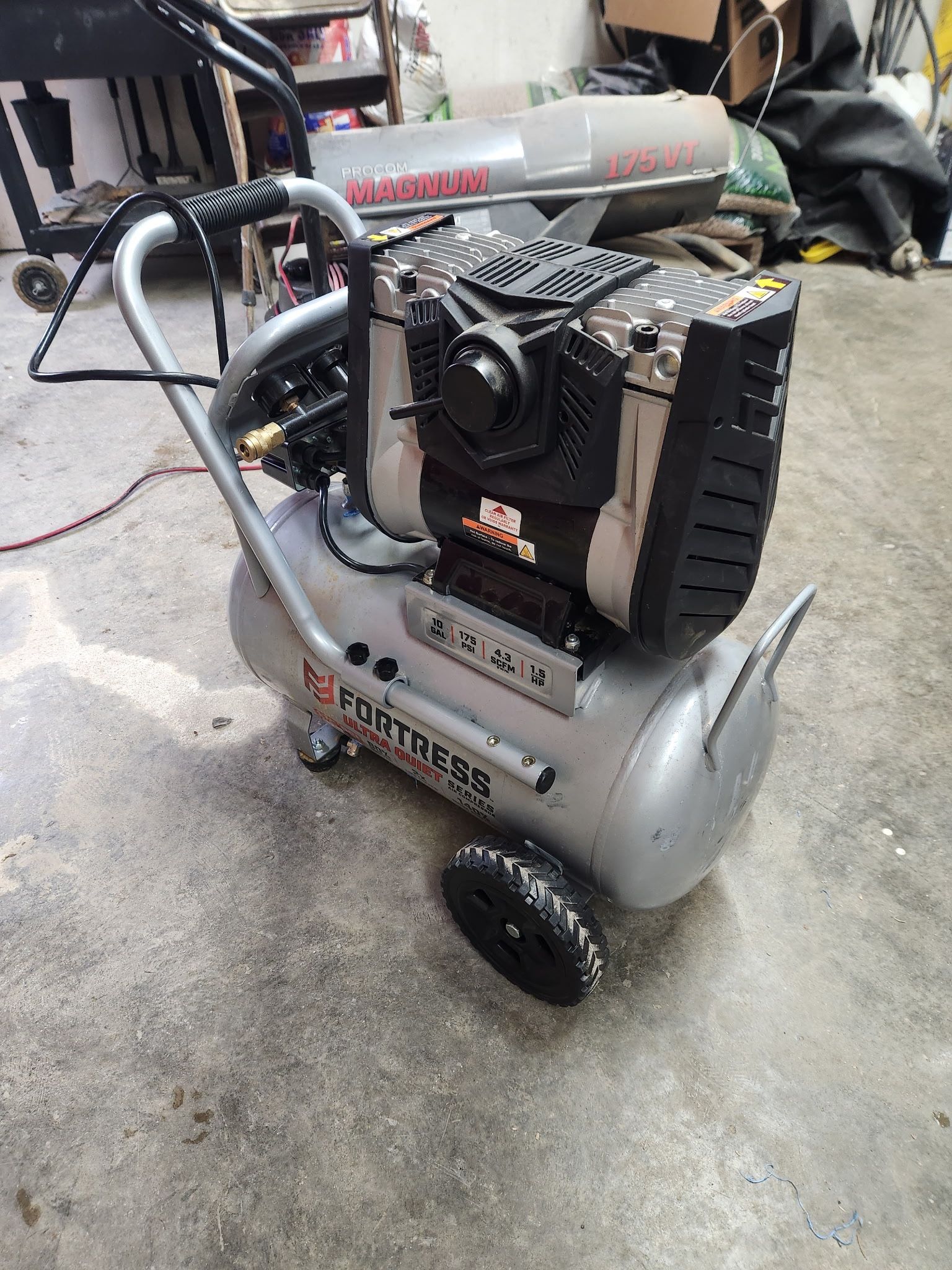 Harbor Freight Fortress 10 Gallon Air Compressor