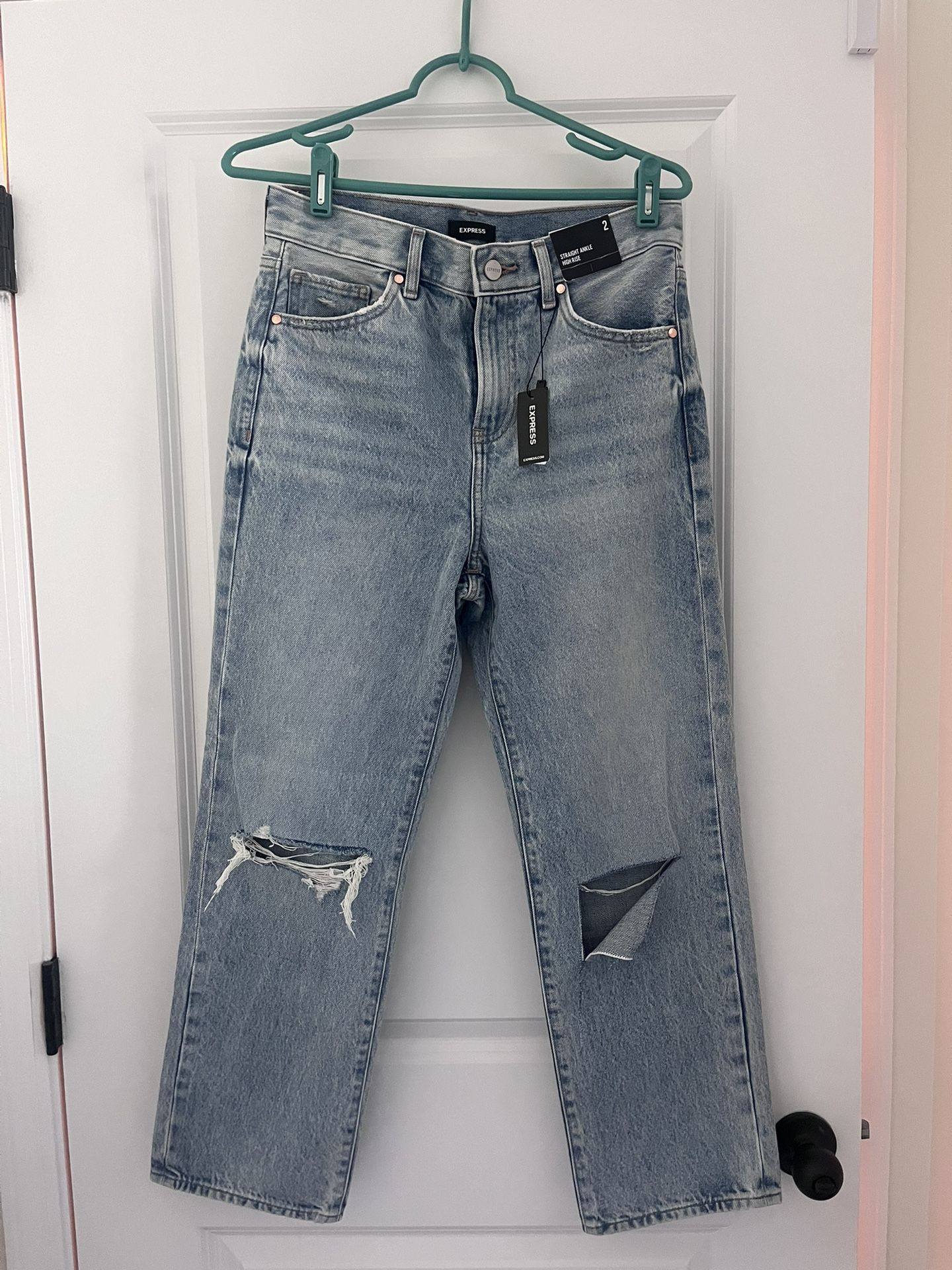 Women’s Express Straight Ankle High Rise