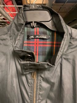 Mr. Aristocrats Navy Zip-Up Jacket Size L
