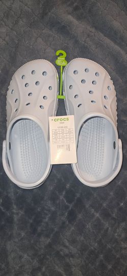 Crocs Baya Clogs. Mineral Blue. W8/M6