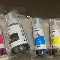 Epson Ink 502 Bottles Eco tank 
