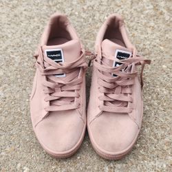 Puma Women’s Suede Classic x Mac One Crème De Nude Sneakers