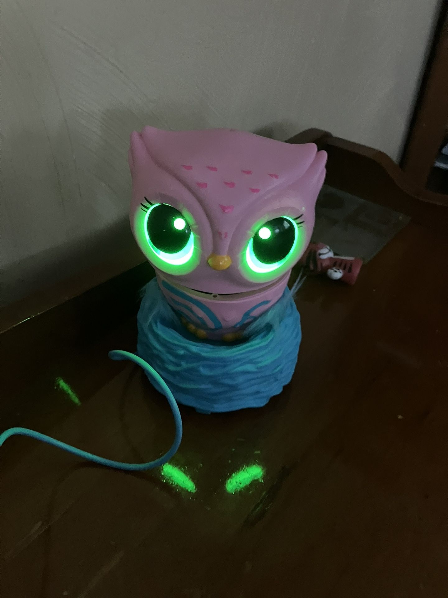 Owleez Flying Baby Owl Interactive Toy with Lights Sounds