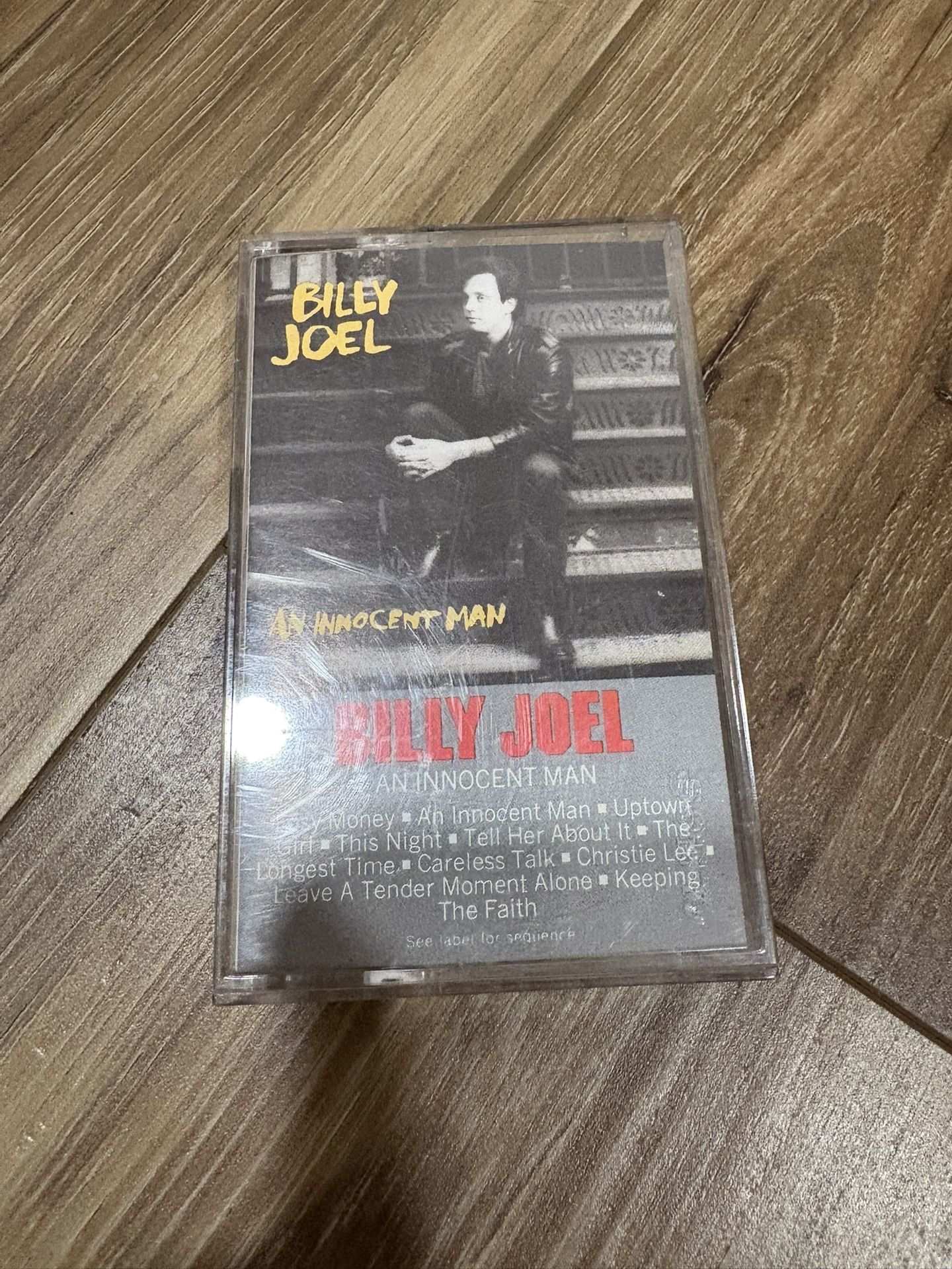 Billy Joel An Innocent Man Cassette Tape 