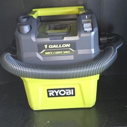 NEW RYOBI 18V 1 GALLON SHOP VACUUM 30$ TOOL ONLY 