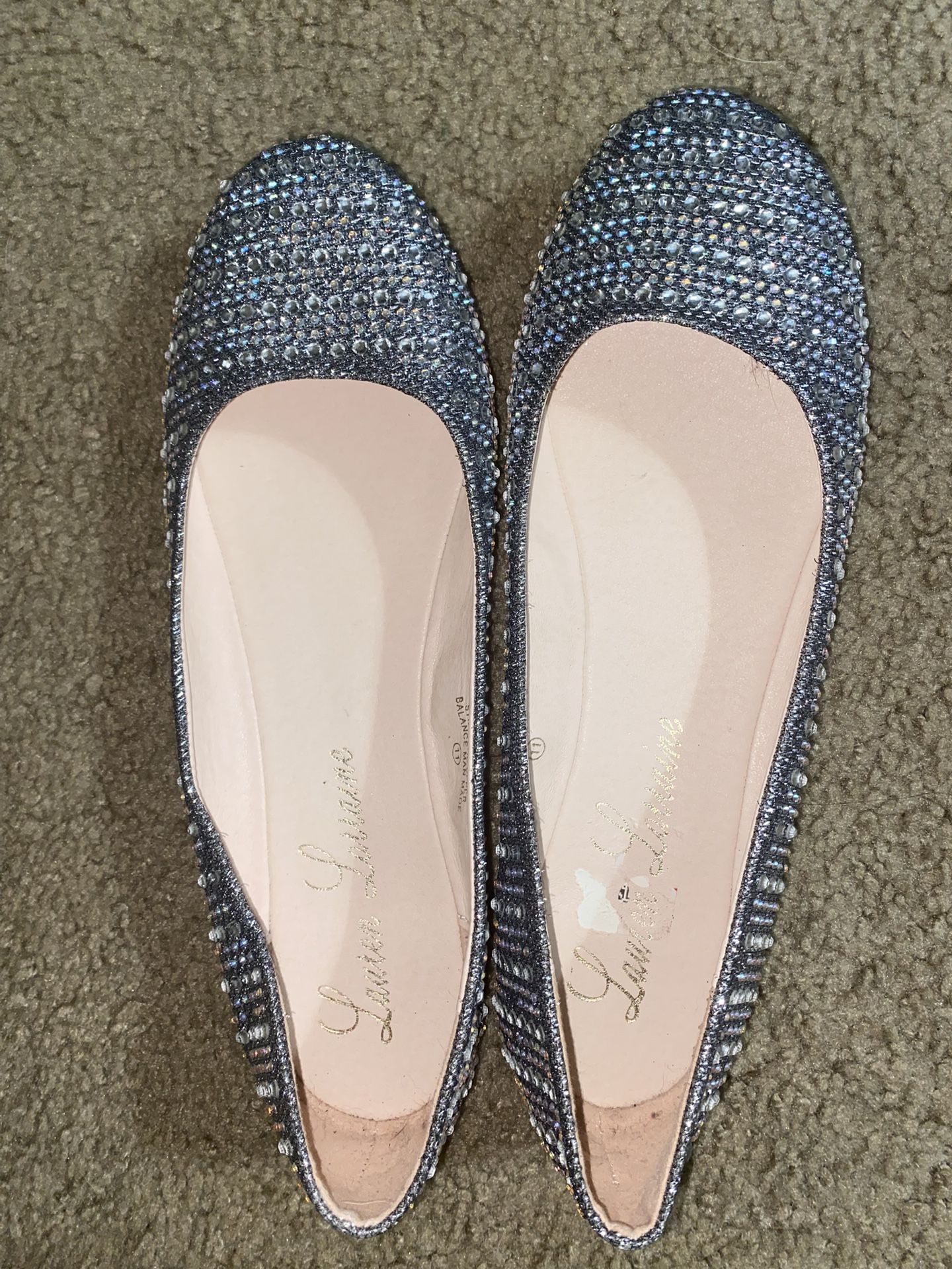 Rhinestone Bling Flats