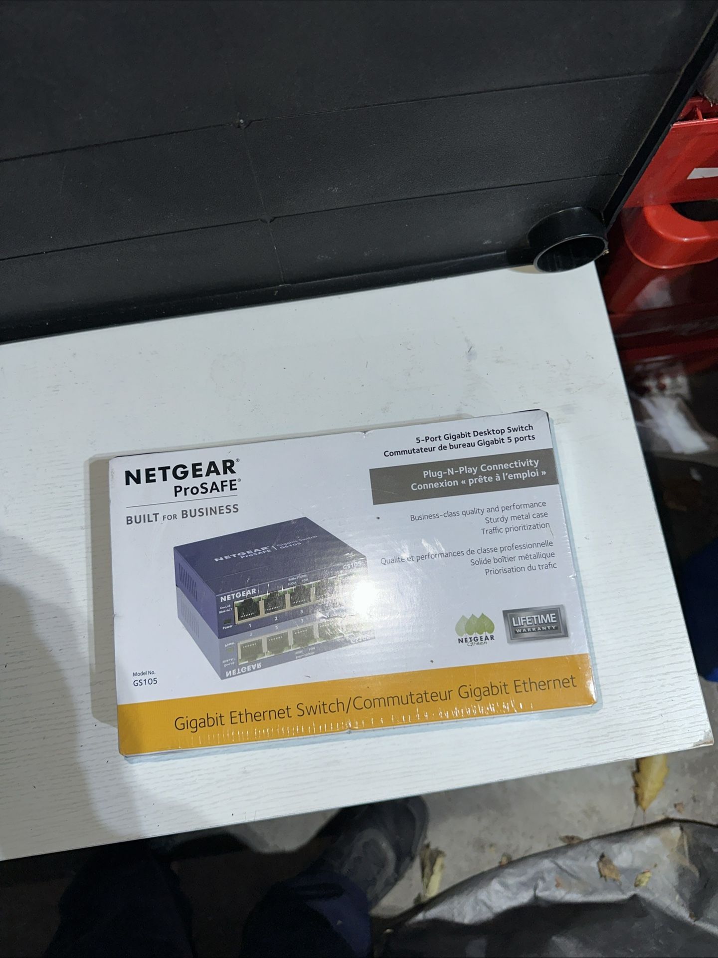 Netgear ProSafe GS105 Gigabit Ethernet Switch