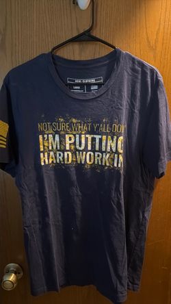 ACAL Clothing Graphic T-Shirt Large Navy