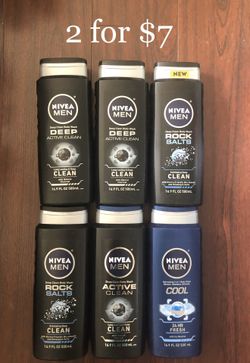 Nivea Body Wash 2 for $7 or $4 each