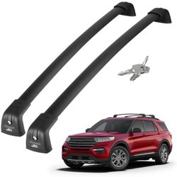 Ford Explorer 2020–26 Lockable Roof Rack Cross Bars, 220lb Load