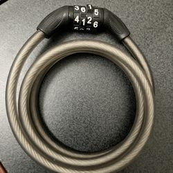 cable bike lock