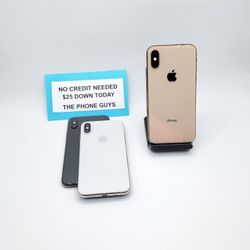 Apple iPhone XS - $1 Down To Take Home Today Pay The Rest Later