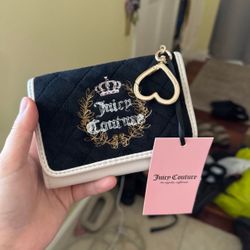 Juicy Couture Quilted Royal Couture Wallet: Brand New