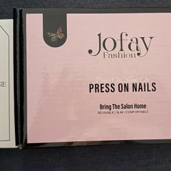 Cordless UV Nail Lamp And Pack Of Press On Nails