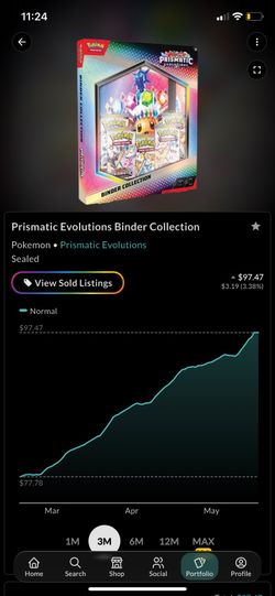 Prismatic Evolutions Binder Collection