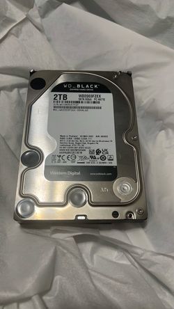 WD Black 2TB Gaming Hard Drive