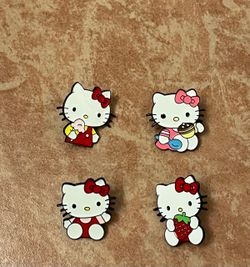 New Set of 4 Hello Kitty  Pins