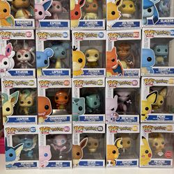 Huge Pokemon Funko Pop Lot