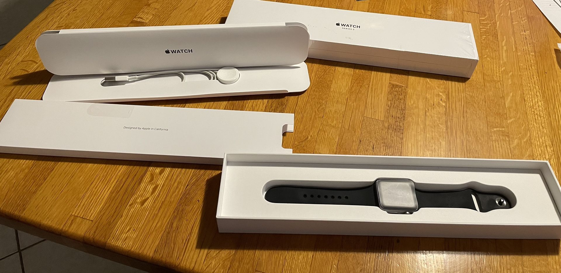 Apple Watch Series 3 – 38mm Space Gray Aluminum (Black Sport Band) – Gently Used