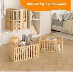 NEW NEW 90 L Large Storage Bins, 2 Pack Clothes Storage Bins Foldable Closet Organizers montessori