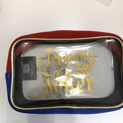 HARLEY QUINN MAKEUP BAG / NEW