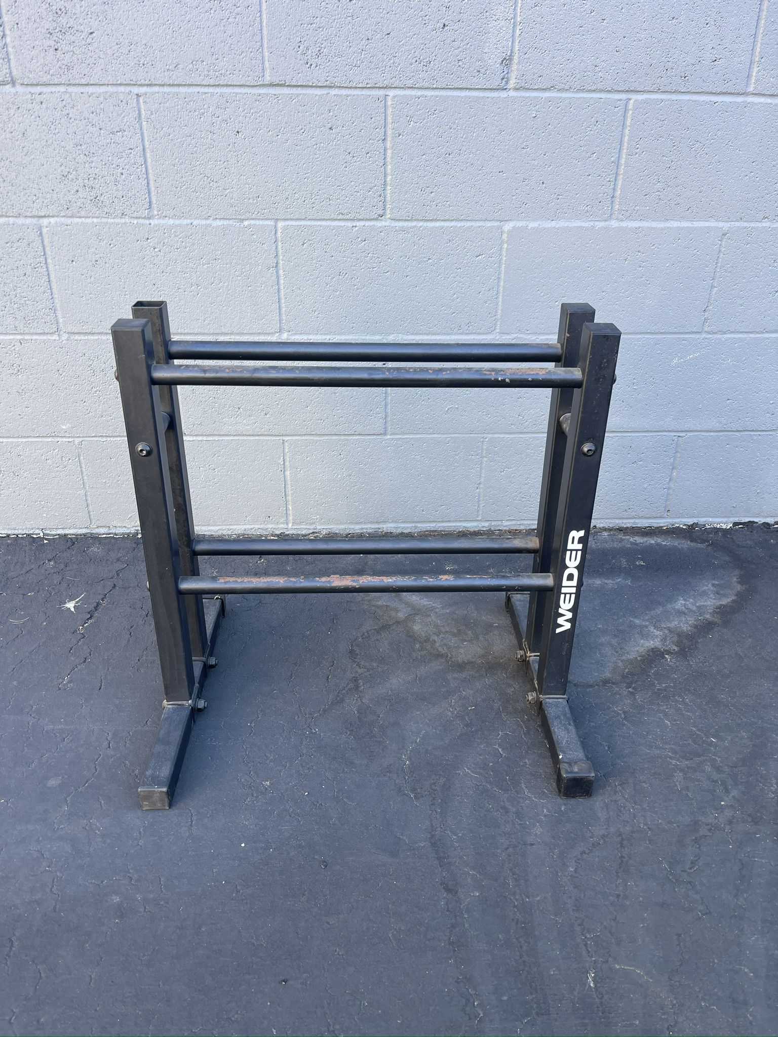 WEIDER Weight Dumbbell Rack…. Home Gym Fitness…. $25