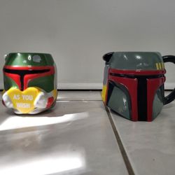 Star Wars Coffee Mugs Boba Fett Ceramic