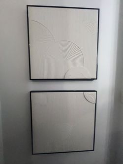 2 canvas wall art