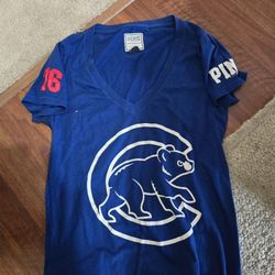 CHICAGO CUBS T SHIRT LADIES MEDIUM 
