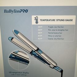 BabylissPRO Nano Titanium Prima Ionic Hair Straightener, Curl and Straighten Hair With One Professional Tool