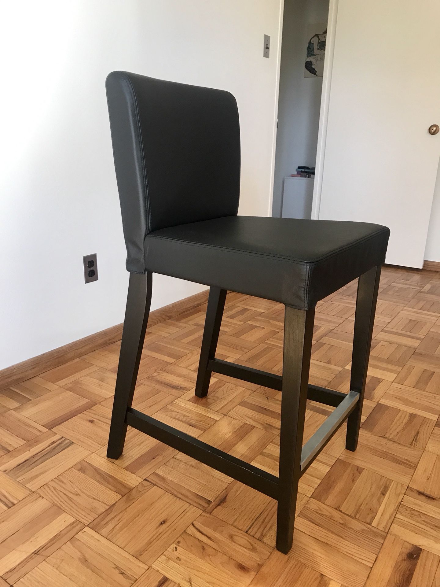 Bar chair, brown black, see 5th photo for details and measurements
