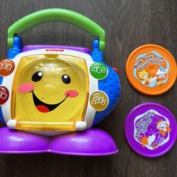 Vintage 2008 Fisher Laugh and Learn Sing With Me CD Player