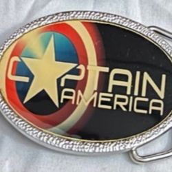 Captain America Belt Buckle SHIPPING AVAILABLE