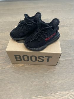 YEEZY BOOST 350 V2 Infant Black Size 5US