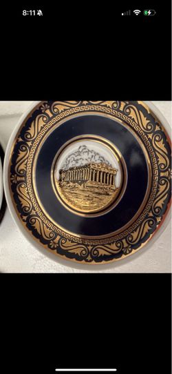 Greek Parthenon Decorative Plate