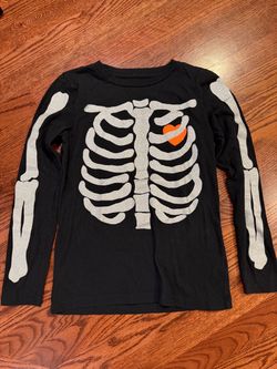 Crewcuts Girl Glow-in-the-Dark Bones T-shirt, Size 12