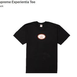 Supreme Experiential Tee Black Large 