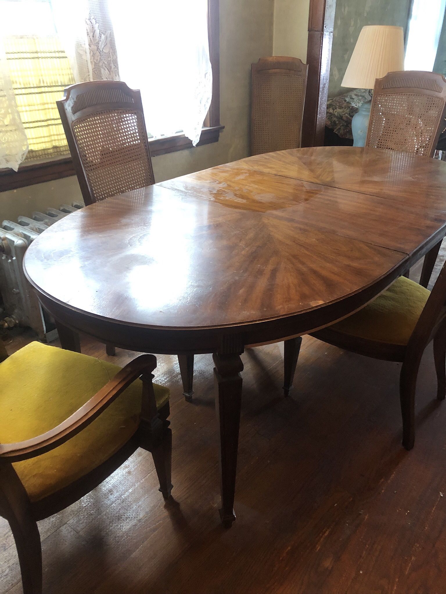 China Cabinet,Dining Table and Chairs