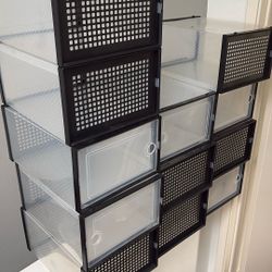 Plastic Shoe Box -12 FREE