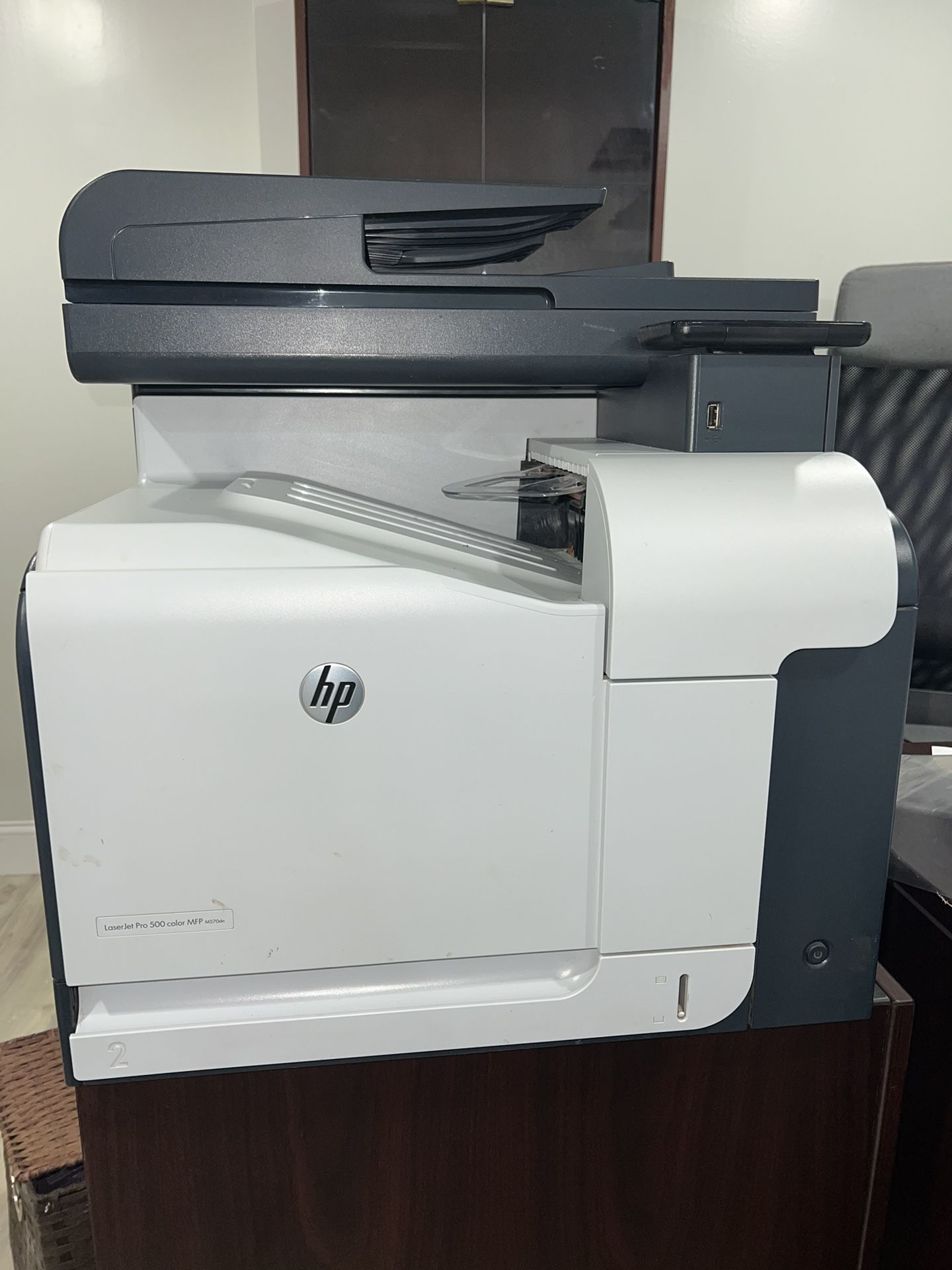 HP LaserJet Pro 500 Color MFP M570dn Laser Printer Copy/Fax/Print/Scan