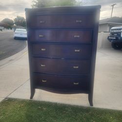 Wood dresser