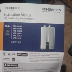 New NPE Tankless Hot Water Heater