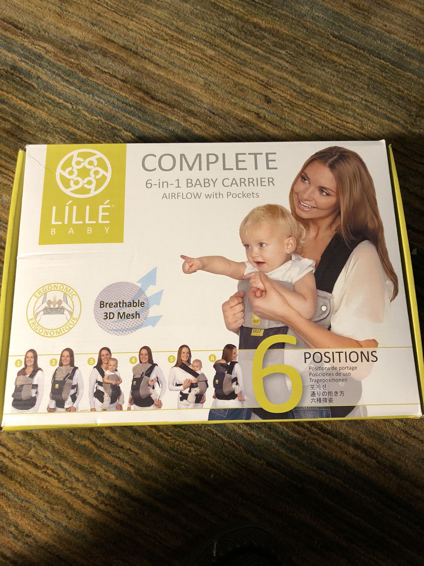 Lille baby carrier complete 6 in 1